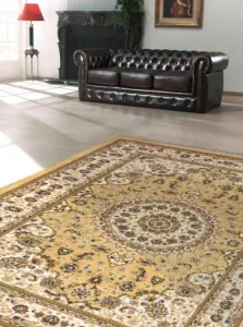 Koberec Salyut 1566-01 Beige