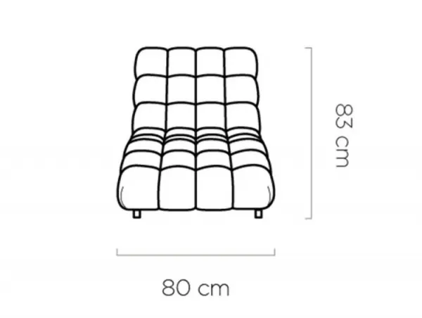 Relaxačné kreslo Delphi 80