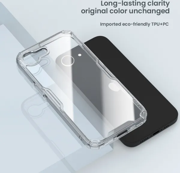 Nillkin Nature TPU PRO Kryt pro Apple iPhone 16e Transparent