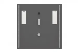 ArtCom LED zrkadlo AURA | 80 x 80 cm