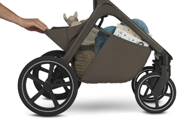 EASYWALKER Kočík kombinovaný Zoey Chestnut Brown + CYBEX Aton B2 i-Size + základňa