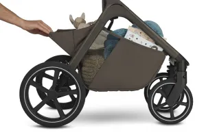 EASYWALKER Kočík kombinovaný Zoey Chestnut Brown + CYBEX Aton B2 i-Size + základňa