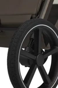 EASYWALKER Kočík kombinovaný Zoey Chestnut Brown + CYBEX Aton B2 i-Size + základňa