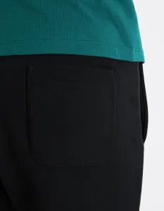 Čierne pánske teplákové kraťasy Celio Goshort