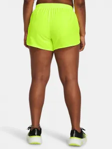 Zelené dámske športové kraťasy Under Armour UA Fly By 3'' Shorts-GRN