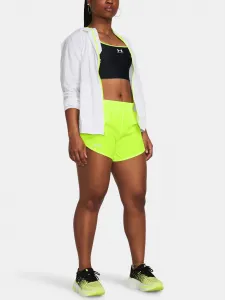 Zelené dámske športové kraťasy Under Armour UA Fly By 3'' Shorts-GRN