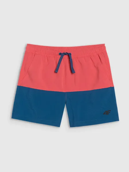 Chlapčenské plavky 4F JUNIOR BOARD SHORTS M116-63S-CORAL