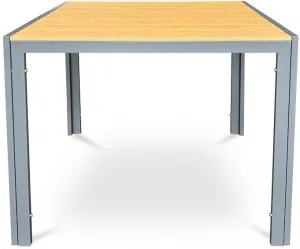AUTRONIC záhradný stôl AZT-S1209 OAK prírodný, polywood
