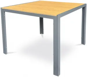 AUTRONIC záhradný stôl AZT-S1209 OAK prírodný, polywood