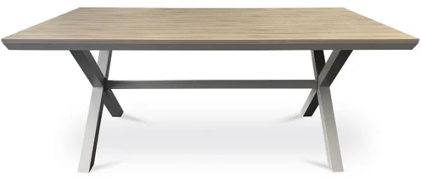 AUTRONIC záhradný stôl AZT-S1510 OAK prírodný, polywood