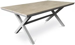 AUTRONIC záhradný stôl AZT-S1510 OAK prírodný, polywood