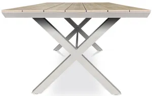 AUTRONIC záhradný stôl AZT-S1510 OAK prírodný, polywood