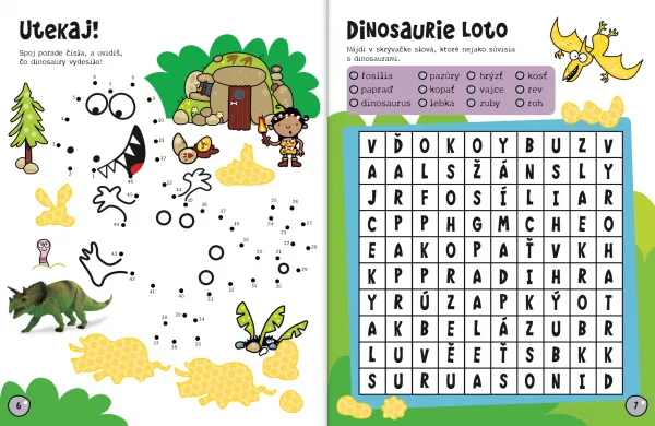 Dinosaury - Najlepší súbor samolepiek