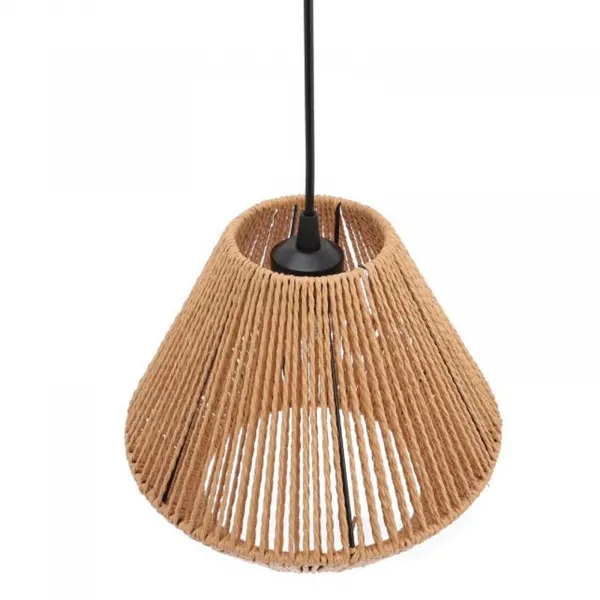 TooLight Závesná lampa La Belle Boho I čierna/hnedá
