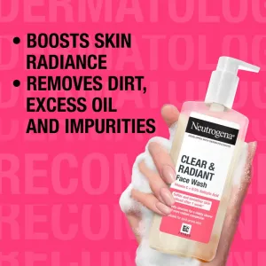Neutrogena Clear & Radiant čistiaci gél 200 ml