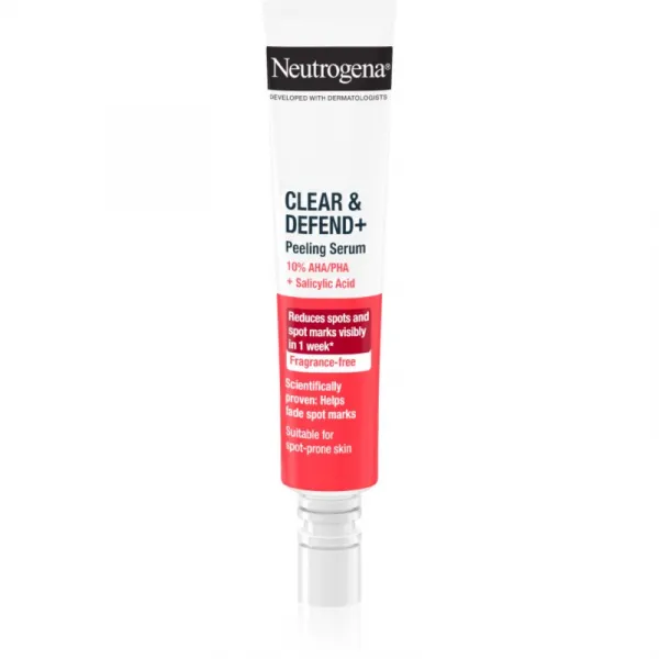 Neutrogena Clear & Defend+ sérum proti akné 30 ml