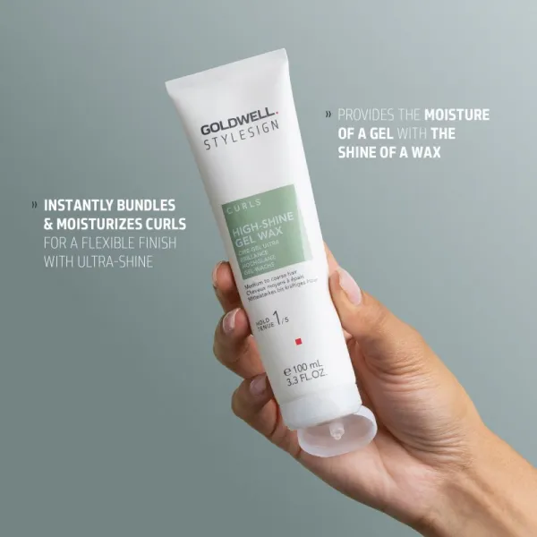Goldwell StyleSign High-shine Gel Wax gélový vosk pre vlnité a kučeravé vlasy 100 ml