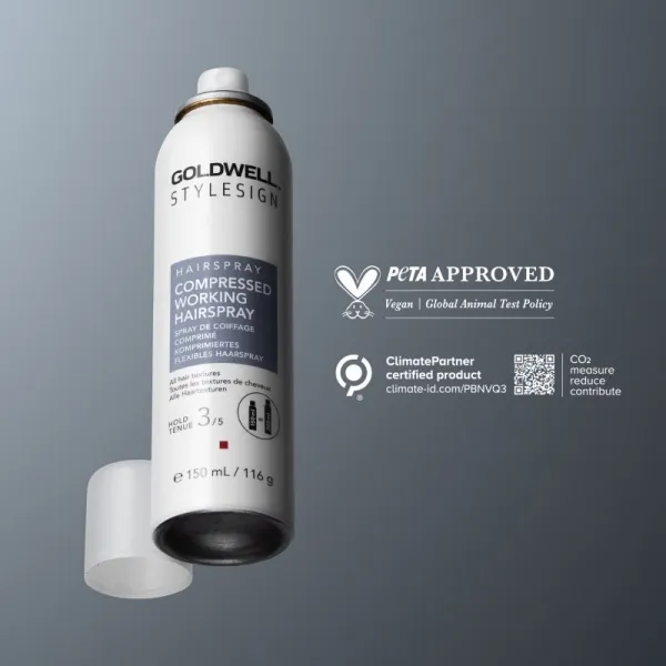 Goldwell StyleSign Compressed Working Hairspray lak na vlasy pre lesk 150 ml