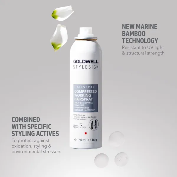 Goldwell StyleSign Compressed Working Hairspray lak na vlasy pre lesk 150 ml
