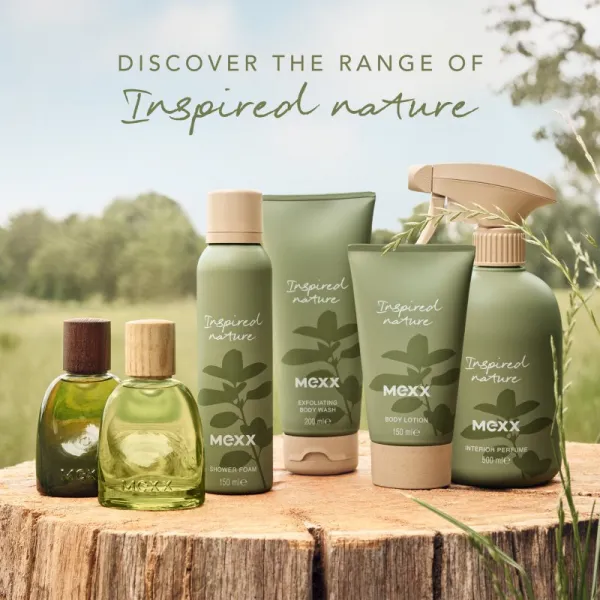 Mexx Inspired Nature sprchová pena s parfumáciou 150 ml