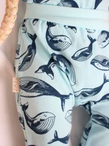 Dojčenské polodupačky WHALES