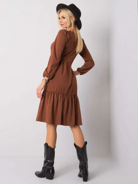 Dress-RV-SK-5832.18X-brown