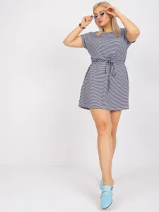 Dress-RV-SK-6632.25-white-navy blue
