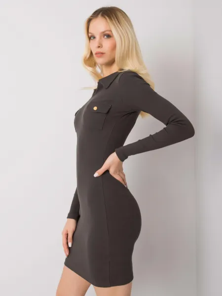 Dress-RV-SK-7435.38-dark khaki