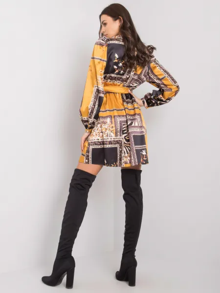 Dress-LC-SK-22K-3050.06P-Black-Yellow