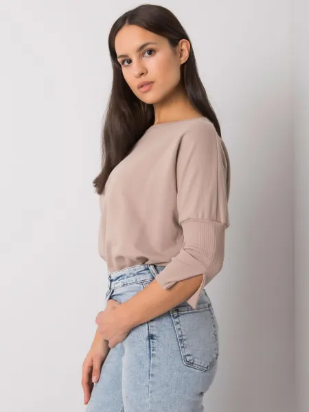 Blouse-RV-BZ-7362.19-dark beige