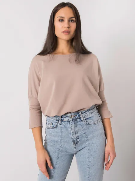 Blouse-RV-BZ-7362.19-dark beige