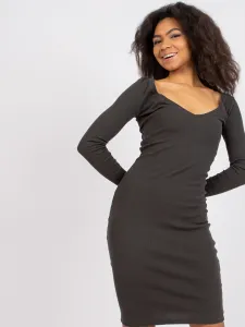 Dress-RV-SK-7436.53-Dark khaki