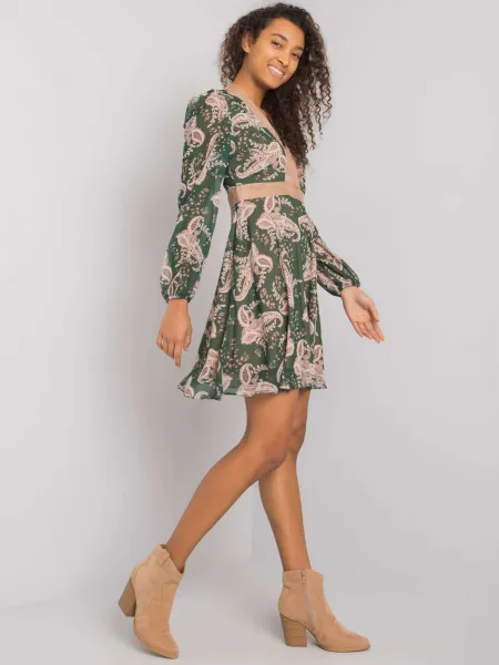 Dress-LC-SK-22K-3035.03P-dark green