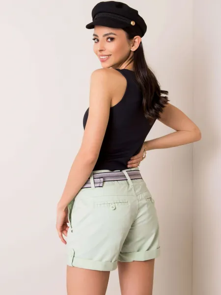 Shorts-D60015W62080K-pistachio