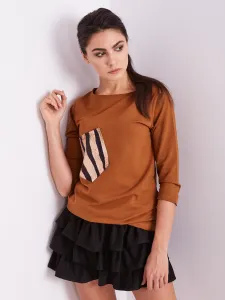 Blouse-PL-BZ-1694.08-light brown