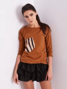 Blouse-PL-BZ-1694.08-light brown