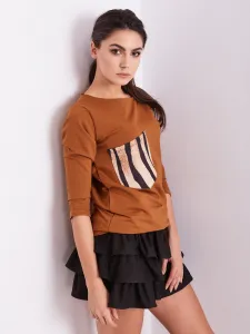 Blouse-PL-BZ-1694.08-light brown
