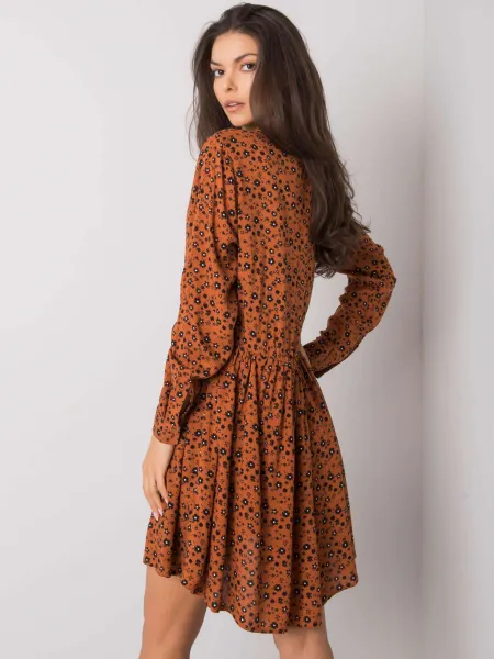 Dress-D73771M30227-light brown