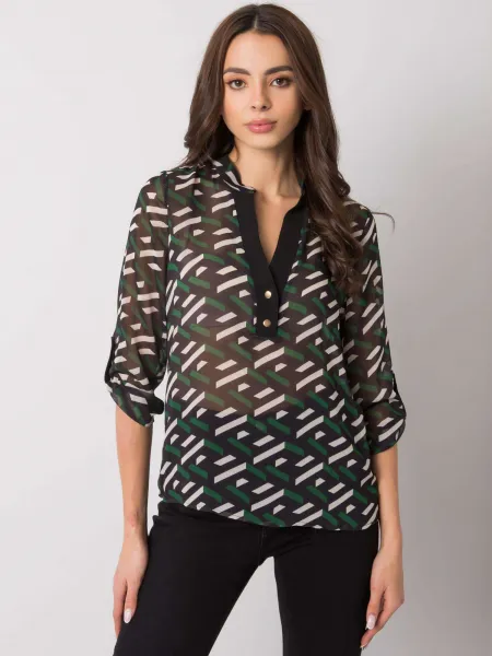 Blouse-LC-BZ-22K-2009.30P-black-green