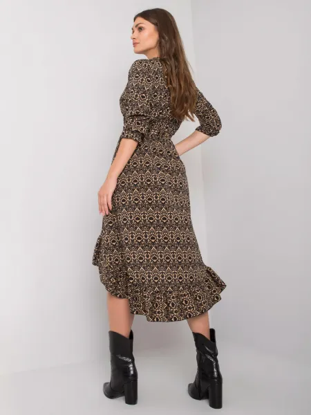 Dress-DHJ-SK-13865-1.53P-black-beige