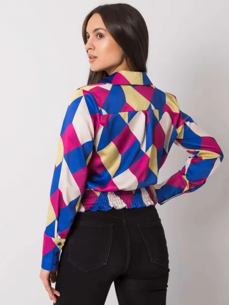 Blouse-DHJ-BZ-15251.82-dark blue