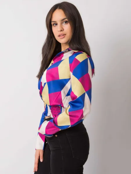 Blouse-DHJ-BZ-15251.82-dark blue