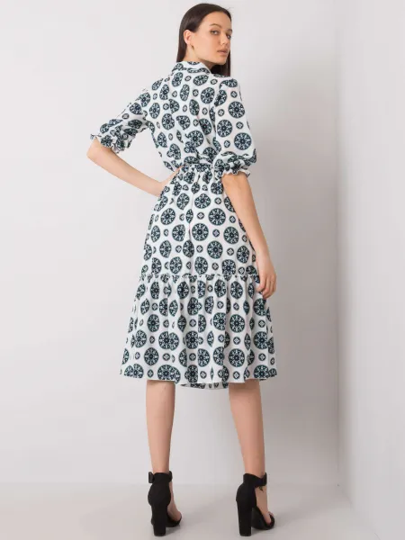 Dress-LK-SK-508525.17-white-green