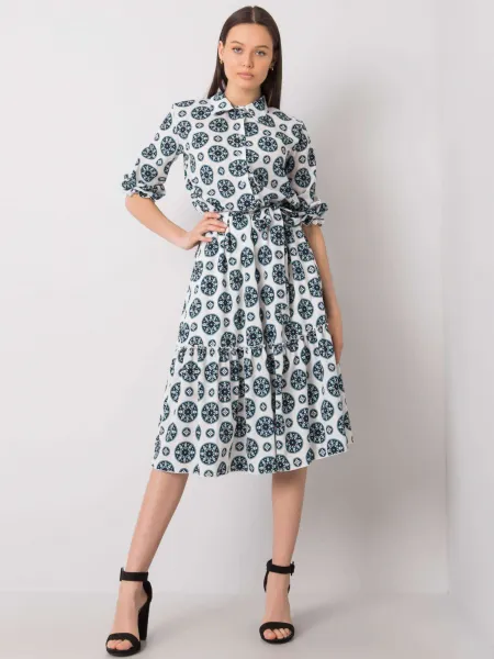 Dress-LK-SK-508525.17-white-green