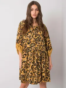 Dress-DHJ-SK-21464.99-dark yellow