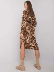 Dress-TW-SK-BI-32555.72P-black-beige