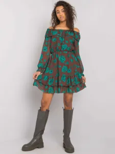 Dress-DHJ-SK-15015.56P-brown