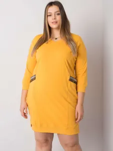 Dress-RV-SK-6836.55P-Dark Yellow