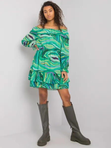 Dress-DHJ-SK-15015-1.48P-Green