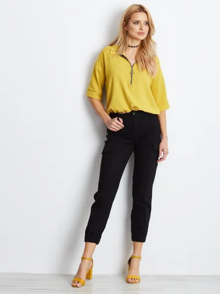 Trousers jeans-JMP-SP-DZ17.56P-black